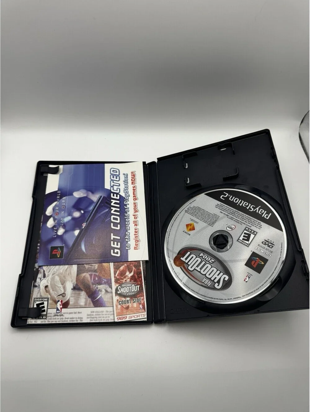 PlayStation 2 Game Lot of 3 Splinter Cell SOCOM Combined Assault NBA Shootout